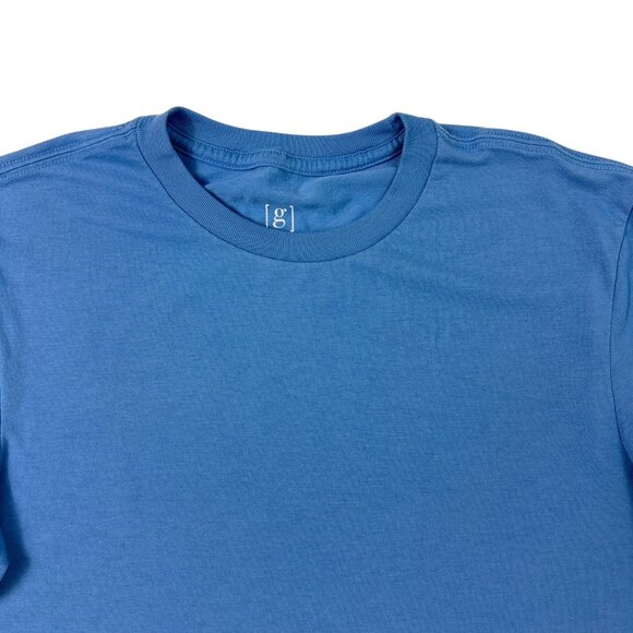 George Blue Crewneck Short Sleeve T-Shirt Men’s Size Small (34-36) - Picture 4 of 11
